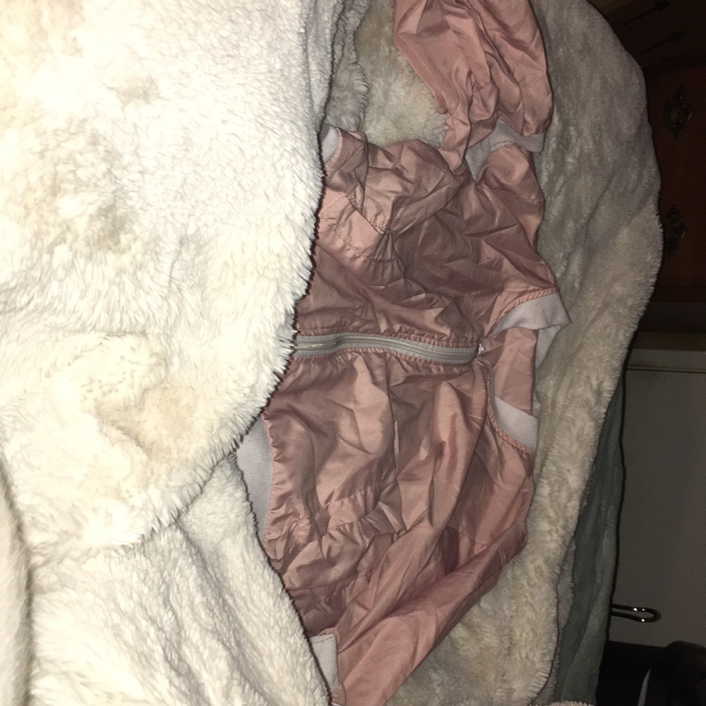 Pink over coat